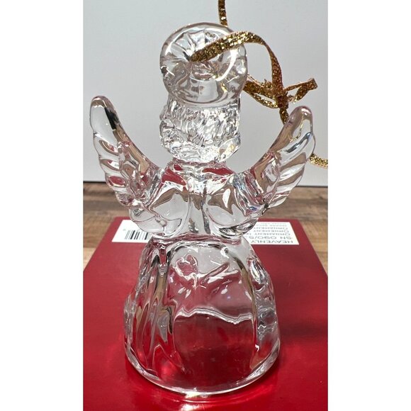 Mikasa Crystal Angel Christmas Ornament Heavenly Detailed Glass Figurine - Picture 3 of 5